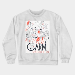 cover of garm magazine october 1944 - tove jansson Crewneck Sweatshirt